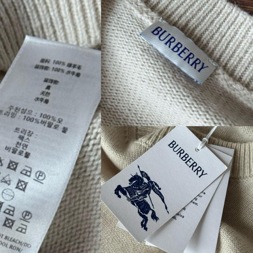 BUR家/巴宝莉【男款】羊毛衫上衣。自己备注号码颜色 商品图6