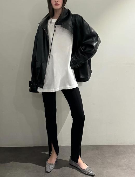 女款棉质开衩长裤he021 商品图3