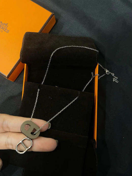 爱马仕 O‘Maillon 猪鼻子 项链 商品图1