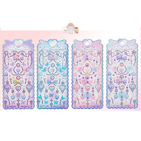 爱心蝴蝶水钻贴卡通贴纸-纪念日百货门店同款168194566