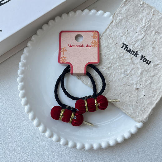 可爱喜庆糖葫芦对装皮筋HY对扎-纪念日百货门店同款167798270 商品图1