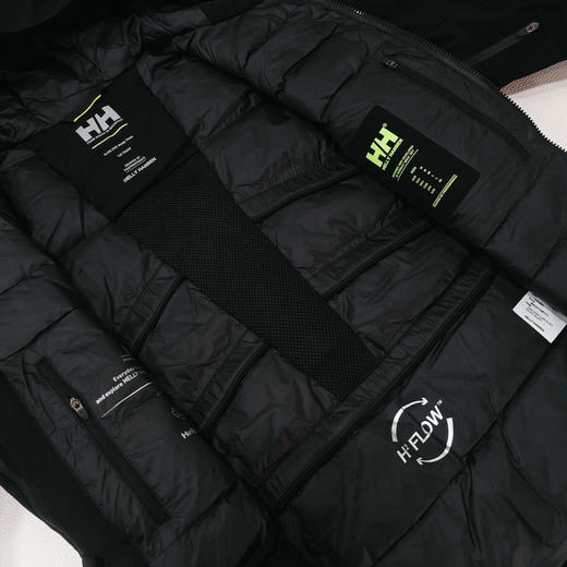 原单正品海丽汉森HELLY HANSEN男士户外登山防寒防风冲锋衣羽绒服，
黑色：L XXL 商品图7