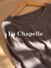 专柜实拍【绵羊毛混纺】拉夏贝尔/La Chapelle德绒打底衫高弹舒适内搭秋冬可外穿弧形下摆高级设计感小众上衣 商品缩略图11