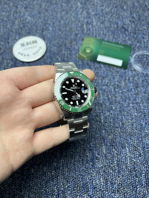 劳力士潜航者系列 VS绿水鬼41mm VS新款41水鬼V4升级版 男士腕表 丹东3235机 三代绿水鬼 商品图2