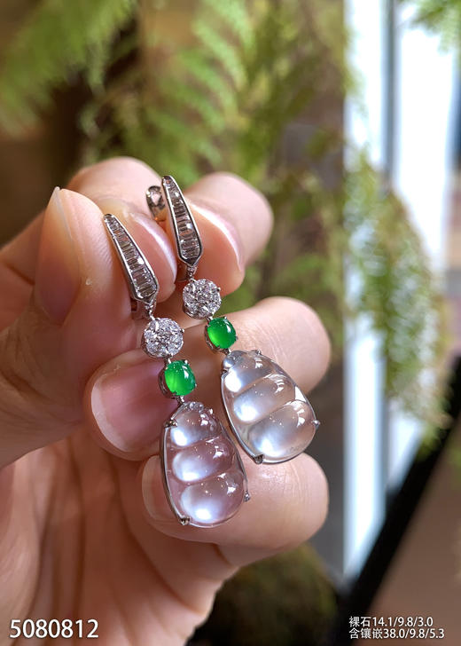 5080812，福豆耳坠。具体价格微信咨询 商品图2