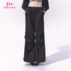 FTT FlyTheTruth『草莓黑巧』 新款休闲裤女秋抽绳褶皱工装阔腿裤 商品缩略图0