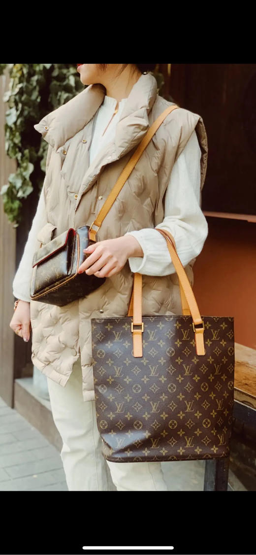 LV vivan 老花 大号 手提包 商品图3