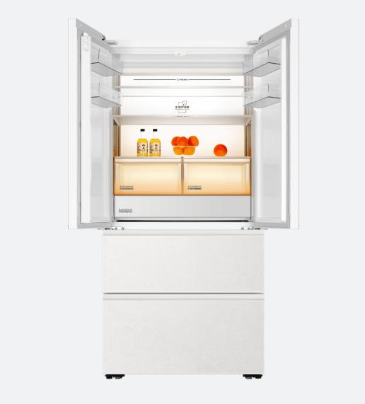 【海尔】冰箱_风吹麦浪系列设计冷藏阻氧 干湿分储执行IEC国际保鲜标准_BCD-575WGHFD1BYCU1【海南】 商品图1