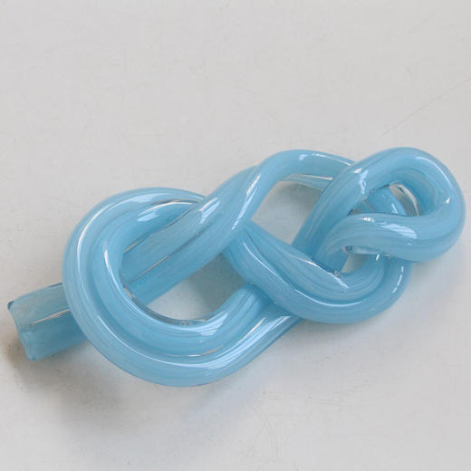 厂家直销现代简约软装书柜创手工彩色绳结条琉璃麻绳酒店样板间摆 商品图3