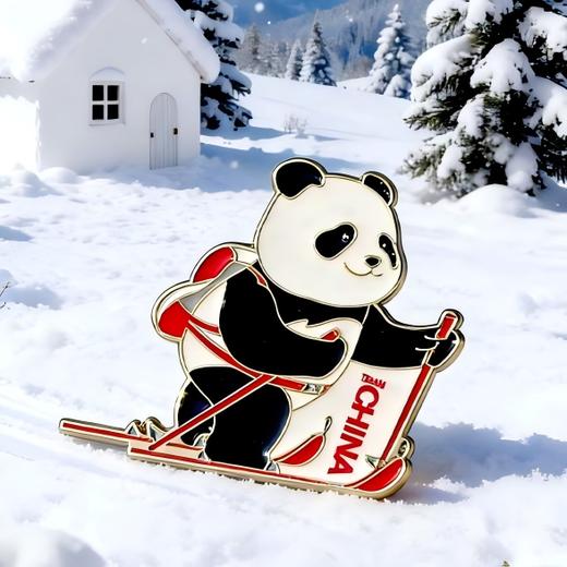 熊猫运动徽章冰雪项目系列 商品图6