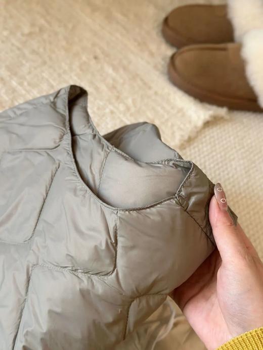 轻薄羽绒服马甲，800+蓬松度，很轻盈，很温暖 商品图5
