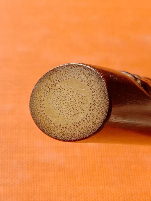 竹筒雕达摩坐像把玩件，顺丰包邮 商品图6