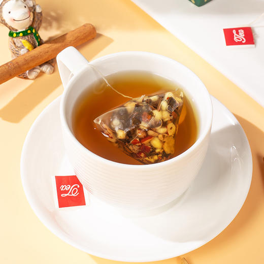 【精选食材科学配比❗️唇间享受顺滑浓郁】苹果肉桂茶独立包装四角袋泡茶红茶苹果干红枣肉桂组合茶10包/盒。jb 商品图2