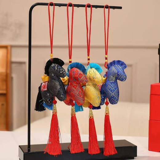 新年流苏挂件系列（醒狮/马年挂件/葫芦挂件/香包系列/马上有钱） 商品图3