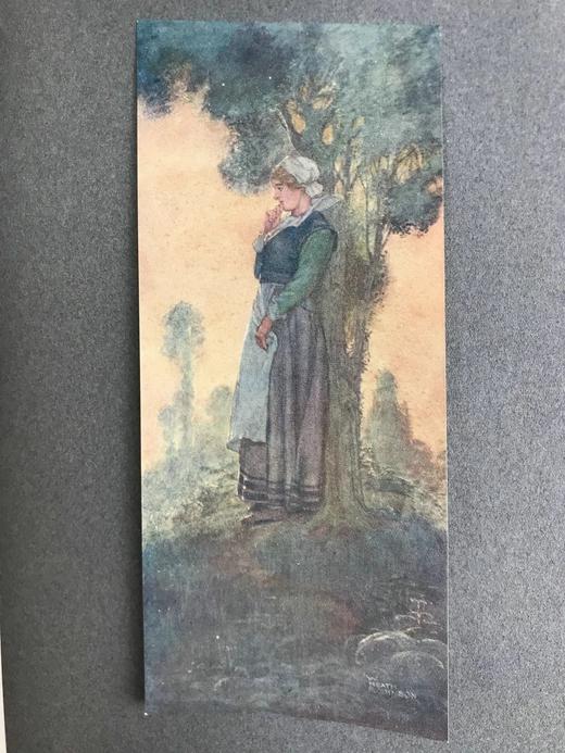 被收录进牛津词典的插画家！约20世纪早期 莎士比亚《第十二夜》 威廉·希斯·罗宾森40幅彩色手工贴图 漆布精装16开 商品图7