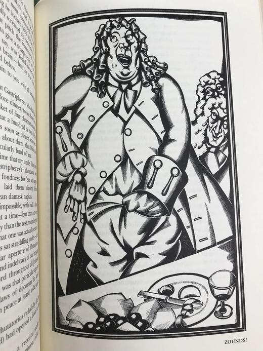 限量版！劳伦斯・斯特恩《项狄传》 配插图 富兰克林图书馆豪华皮装本 商品图6