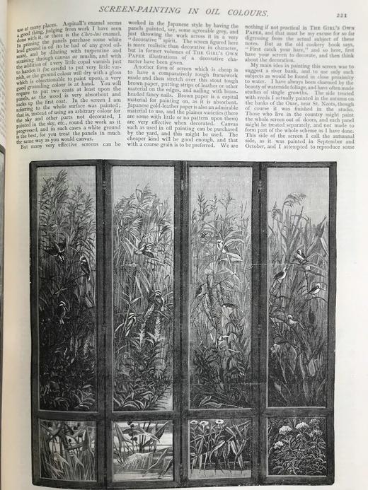 1889年 女孩杂志 数百幅精美插图 漆布精装16开 商品图9