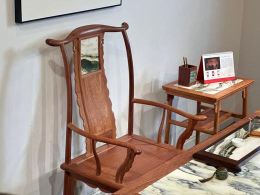 红桥红  家具严选  缅甸花梨（大果紫檀）【书房搭配】 商品图3