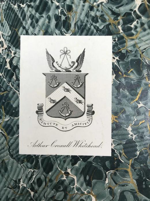 含藏书票！札尼斯朵夫工坊特装本！约1900年左右 常见树木图集（全2卷） 数十幅彩色版画插图 漆布精装32开 商品图2