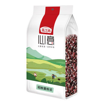 燕之坊 赤小豆2斤（五谷杂粮粗粮 粥米伴侣 真空包装） /粮油调味 /杂粮 /杂豆类 商品图2