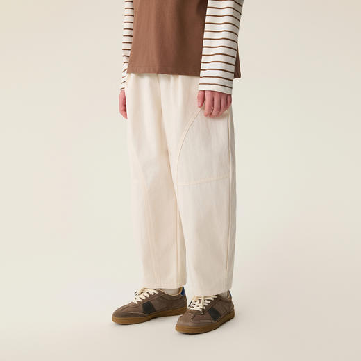 马克珍妮休闲时尚男童纯棉百搭萝卜裤2026年春装新款560030 商品图2