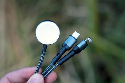 USB+Type-c二拖三合一Apple watch磁吸手表无线充电器数据线多功能组合充电线 商品图0