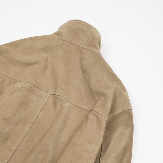 ROMI STUDIO“丝光牛绒”新西兰进口牛绒皮立体裁剪皮衣 RWCWWG6117 商品图11