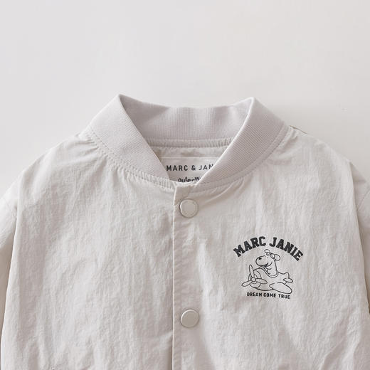 马克珍妮小狗飞行员男童亲肤棒球服2026年春装新款560305 商品图3