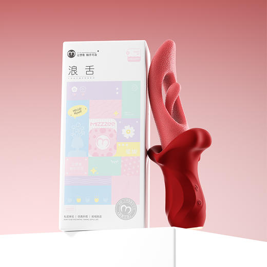 【女用器具】谜姬 浪舌 舌头震动拍打扣动舌舔 商品图10