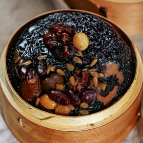 乾红乌米八宝饭礼盒 390g/袋 乌米豆沙/乌米芋泥 节日送礼