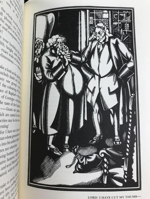 限量版！劳伦斯・斯特恩《项狄传》 配插图 富兰克林图书馆豪华皮装本 商品图10