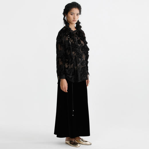 戴布拉芬丝绸上衣L29A103 商品图1