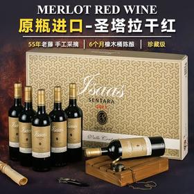 圣澳智利原装原瓶进口红酒企业团购送礼正品干红葡萄酒