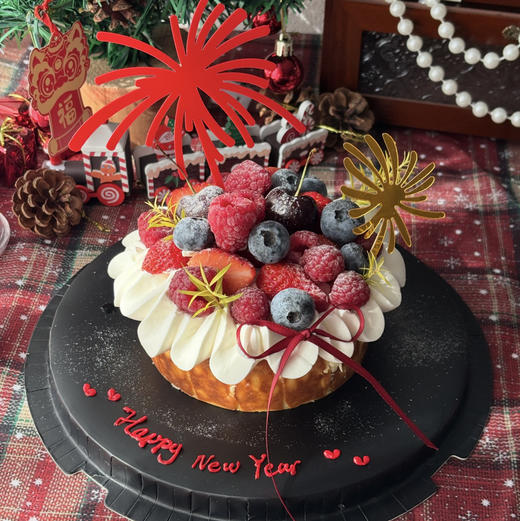 新年巴斯克蛋糕 商品图3