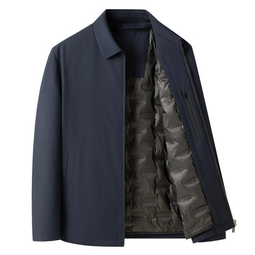 【鹅绒】圣得西2025年冬季男士羽绒服商务绅士通勤风蓬松保暖外套 商品图14