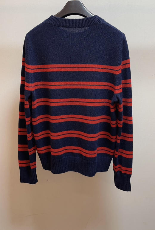 1229-1跨年极限特惠 渠道货 小禾女士新年系列 红色条纹 针织毛衣 商品图10