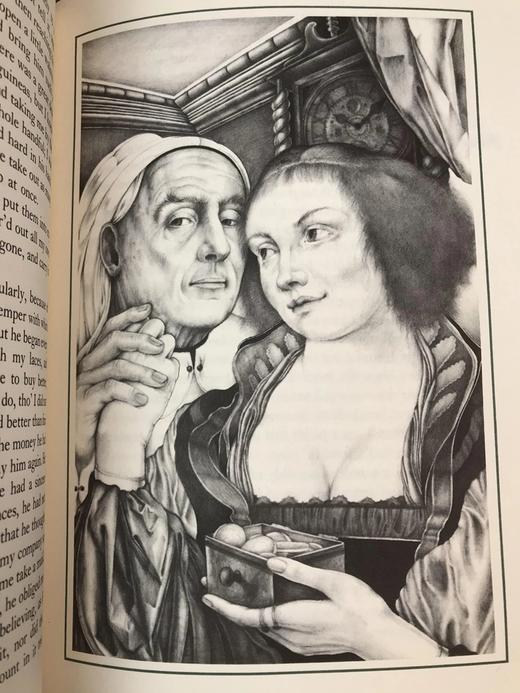 限量版！含藏书票 丹尼尔・笛福《摩尔・弗兰德斯》 配插图 富兰克林图书馆豪华皮装本 商品图5