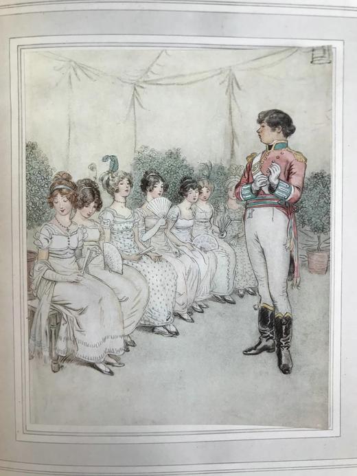 1901年 詹姆斯·巴里《名门街》 休·汤姆森22幅彩色手工贴图 漆布精装16开 商品图6