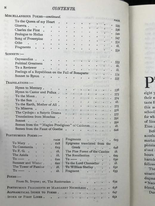 约20世纪早期 雪莱诗集 全真皮精装32开 商品图4