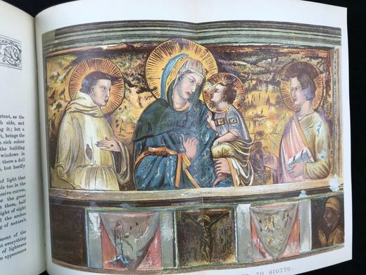 1881年 奎尔特《乔托传》 14幅插图 全真皮精装32开 商品图5