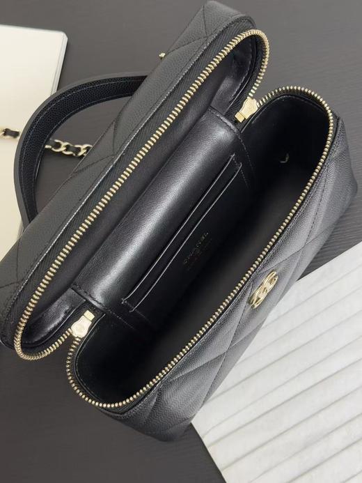 香奈儿 25k火爆系列𝖫𝖯饭盒链条包 大菱格 牛皮（LZ） 商品图1