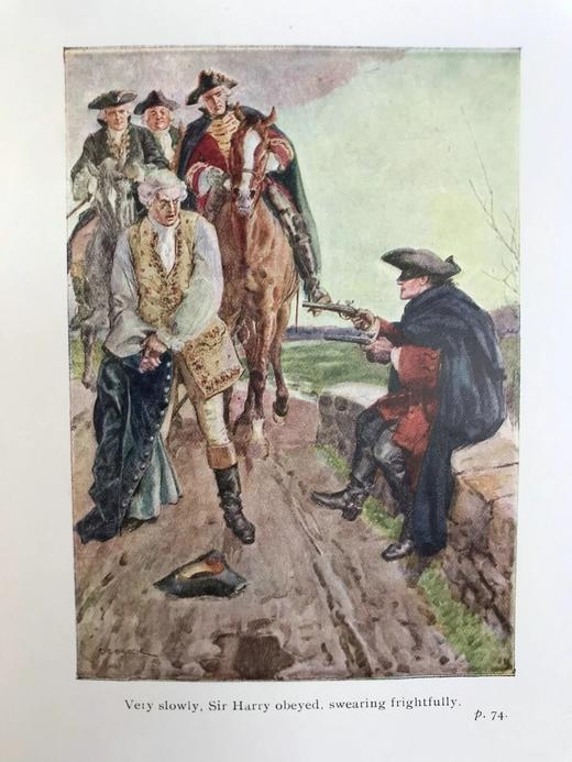 1913年 法诺尔《尊敬的塔维什先生》 C·E·布洛克8幅彩色插图 漆布精装32开 商品图9