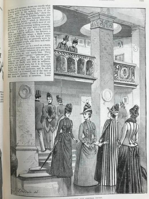 1889年 女孩杂志 数百幅精美插图 漆布精装16开 商品图14