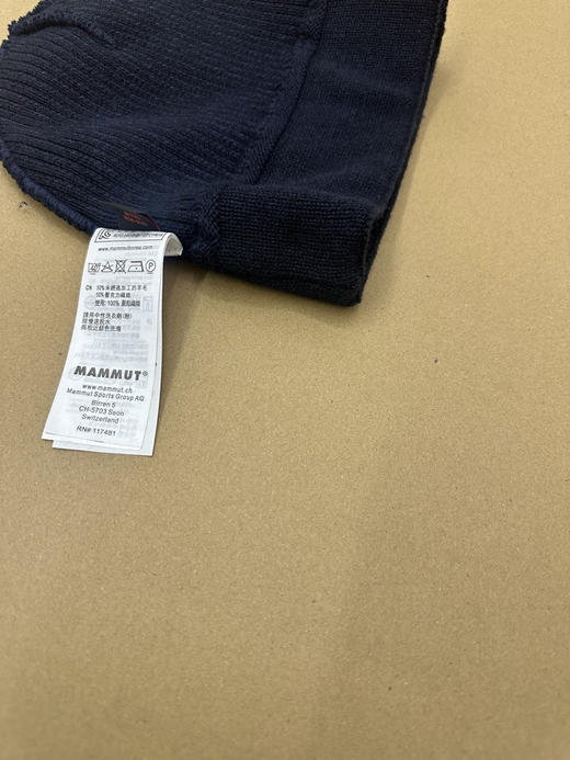 原单正品 Mammut猛犸象SUBLIME BEANIE羊毛抓绒针织帽男女保暖防风羊毛帽子，26年最新款，刺绣logo图案设计，有弹性 保暖效果好！
两色 商品图6