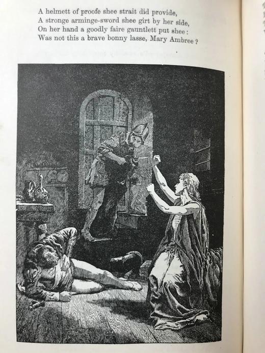 1918年 安德鲁·朗格《蓝色诗集》 配大量插图 漆布精装32开 商品图12