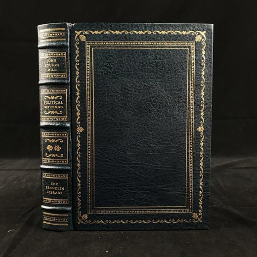 限量版！约翰・斯图尔特・密尔《政治著作集》 配插图 富兰克林图书馆豪华皮装本 商品图0