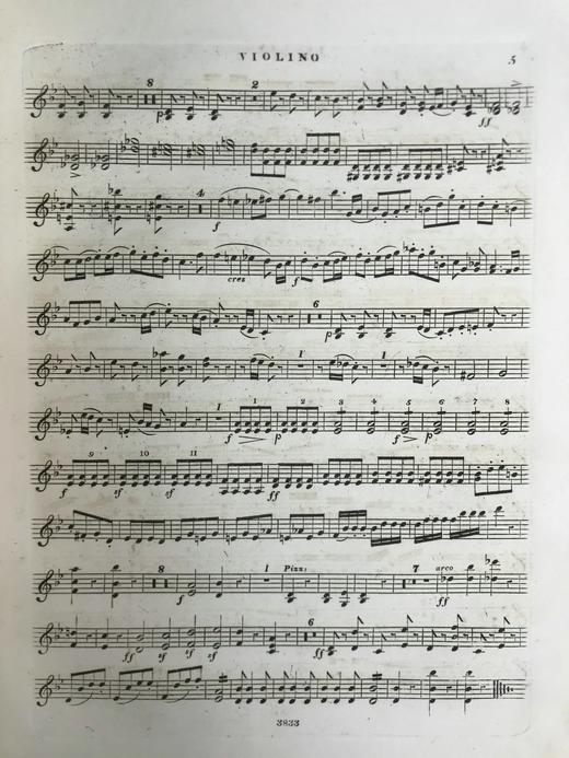 35.5*26.5cm！约19世纪中后期 小提琴四重奏乐谱集 真皮精装 商品图3