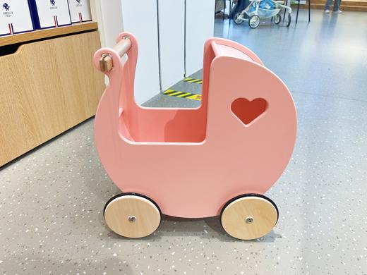 moover甜心娃娃推车（心形推车）珊瑚粉 商品图0