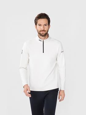 海丽汉森hh25秋冬经典款保暖内里薄抓绒轻柔舒适半拉链套头衫