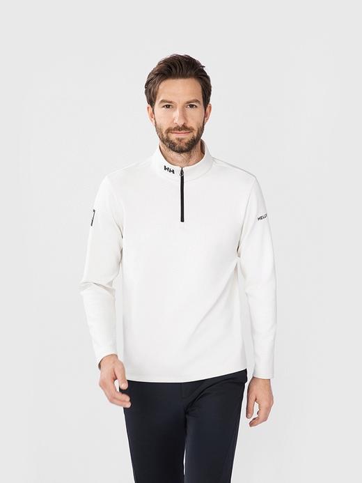 海丽汉森hh25秋冬经典款保暖内里薄抓绒轻柔舒适半拉链套头衫 商品图0